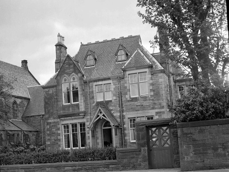 A substantial detached villa in Inverleith in May 1962.