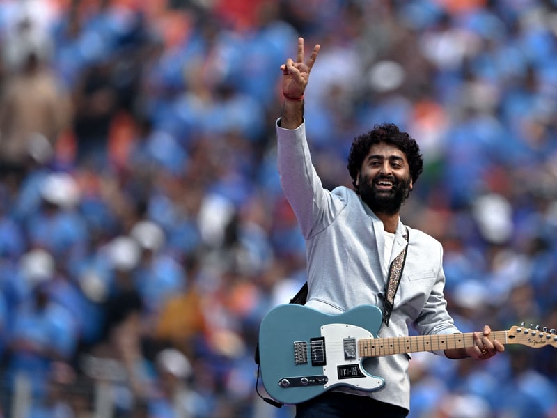 Arijit Singh, an Indian playback singer, composer, and instrumentalist, is a leading figure in contemporary Hindi film music. His high daily views underscore the substantial presence and cultural influence of Asian pop music in the Leeds streaming landscape, reflecting the city's diverse community.