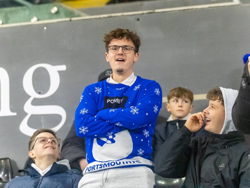 1,153 Pompey fans made the midweek trek to Swansea
