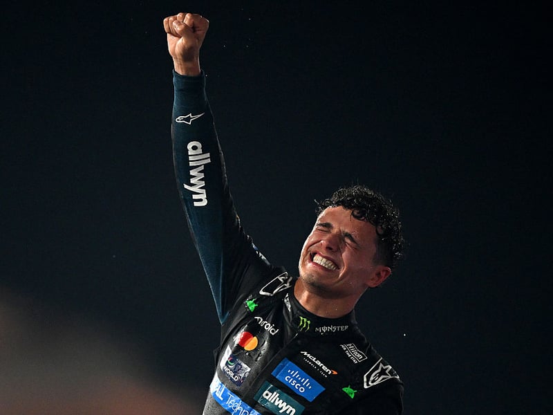 Lando Norris was runner up in the F1 Drivers' Championship last year for McLaren and this year went one better - winning his first title after a brave third place in the final race of the season. In most years he would be a stick-on for the SPOTY, but this isn't a normal year, and he's only the 4/1 third favourite.