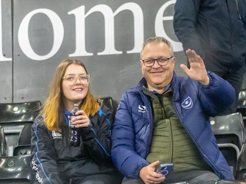 1,153 Pompey fans made the midweek trek to Swansea
