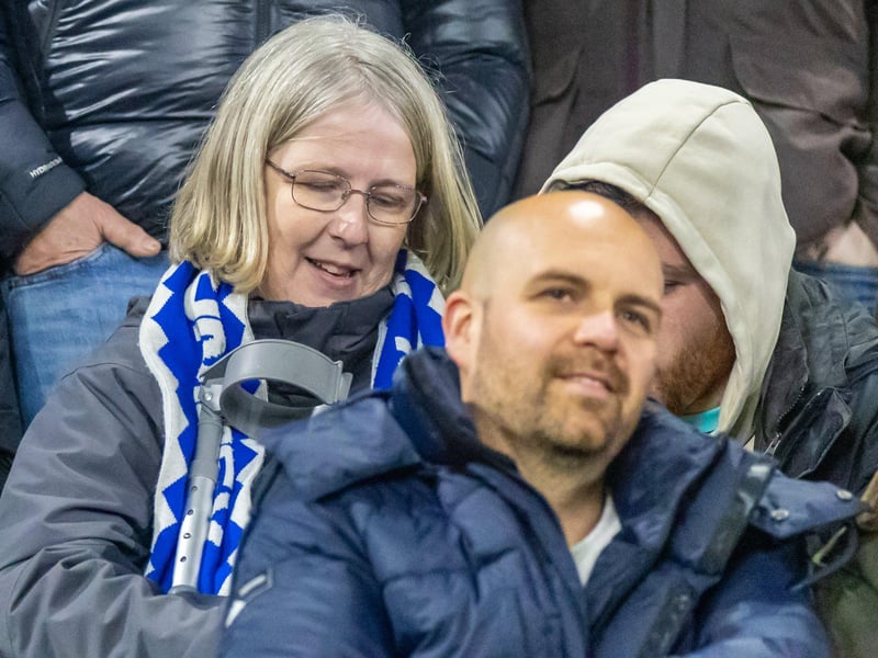 1,153 Pompey fans made the midweek trek to Swansea
