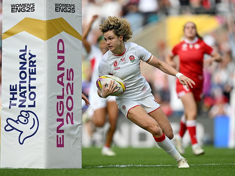Ellie Kildunne was part of the English team that won this year's Rugby World Cup and was last year named World Rugby Women's 15s Player of the Year at the World Rugby Awards. She's a 50/1 shot for SPOTY.