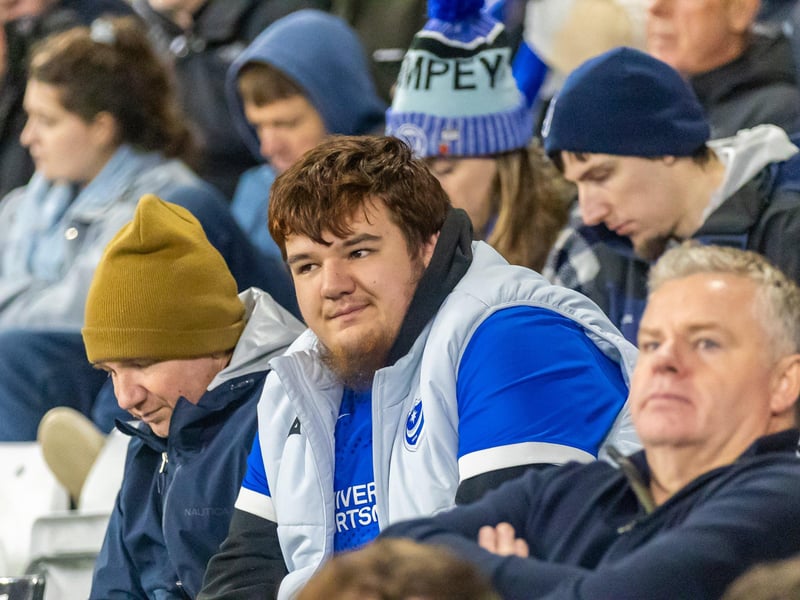1,153 Pompey fans made the midweek trek to Swansea