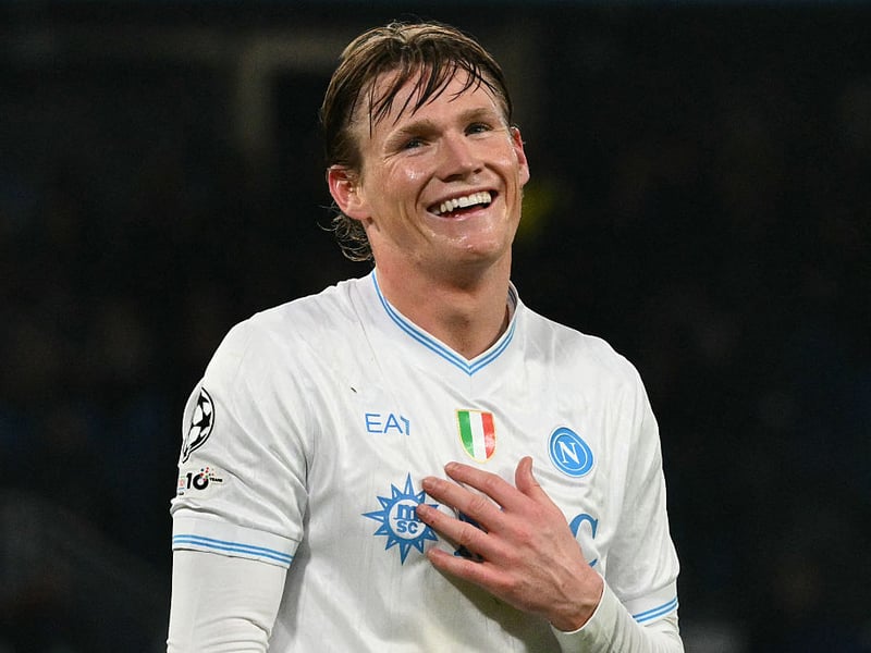 Also priced at 50/1 for SPOTY 2025 is Scottish footballing hero Scott McTominay. The Napoli player's dramatic overhead kick in Scotland's final qualifier for the World Cup lit the touchpaper on what would end up being a memorable win that sent his country straight to the biggest footballing tournament on the planet.