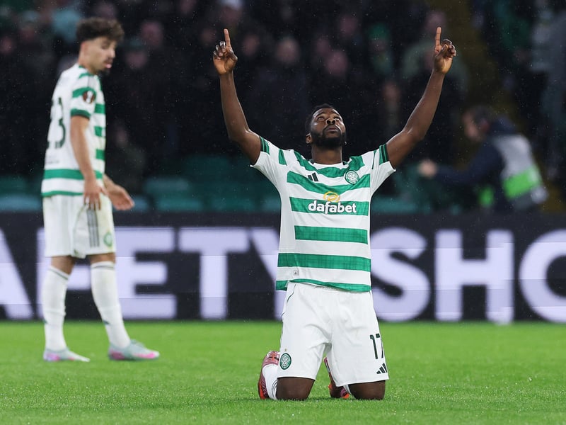Impressed off the bench in the 3-0 defeat to Roma after making his comeback from injury at half-time. Is in line to start against St Mirren at Hampden.