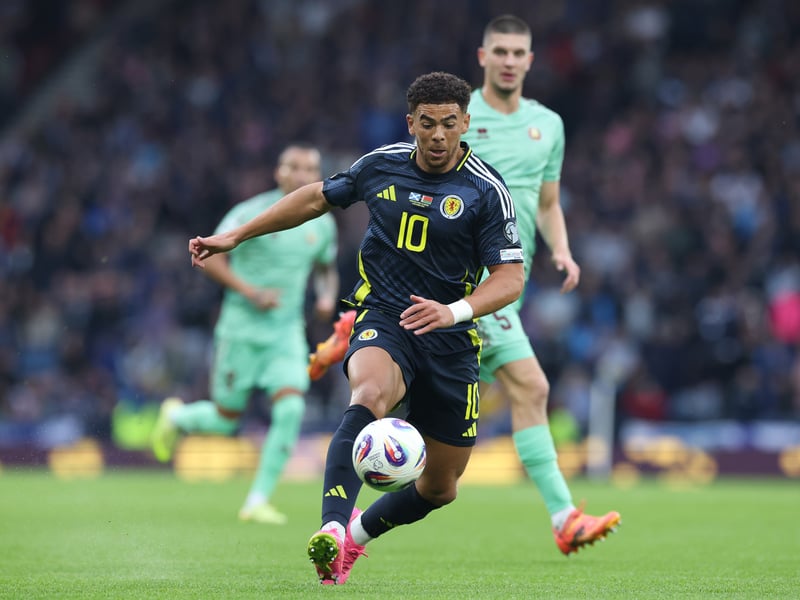 Included in the squad for the last two European Championships, Adams has scored 11 goals in 46 games for Scotland.