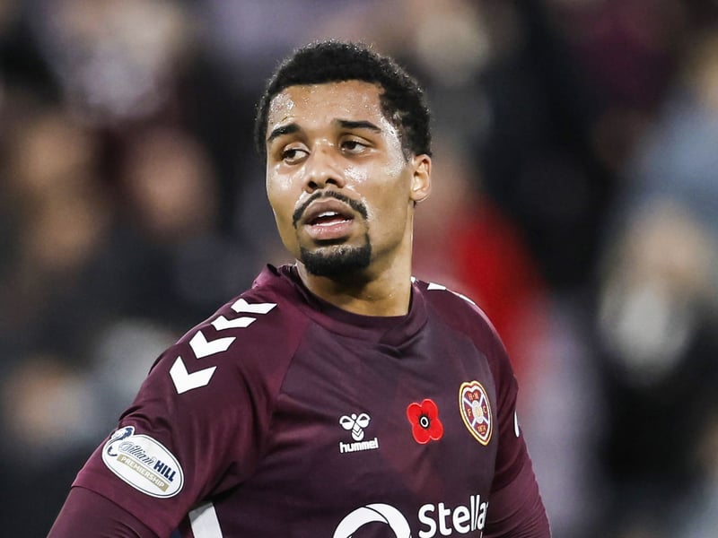 The Brazilian is hoping to return from a hamstring problem next month, but won't be ready in time to face Celtic at Tynecastle.