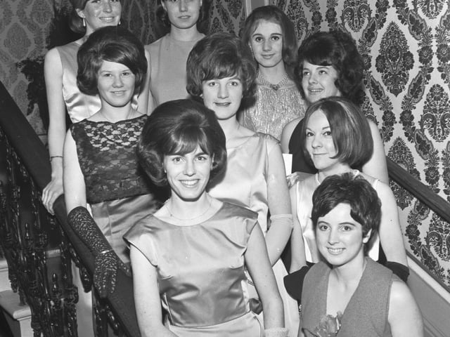 The annual Edinburgh University Medical Faculty ball at the Assembly Rooms in George Street in March 1966.