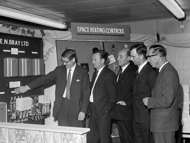 The Scotland Electricity Board exhibition in their showrooms in George Street in July 1965.