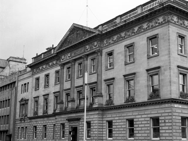 The head office of Standard Life Assurance Company in George Street in September 1965.