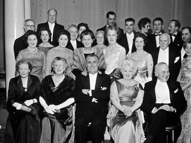The Edinburgh City Police Ball held in the Music Hall in George Street in January 1964.