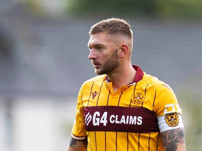The Motherwell defender is back after missing the win over Dundee with illness.