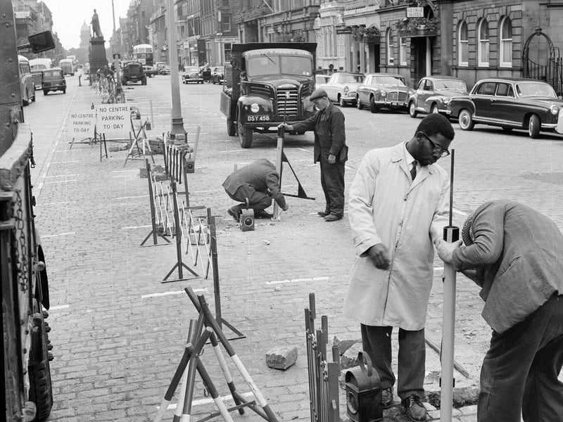 The first parking meters are installed in George Street in July 1962.