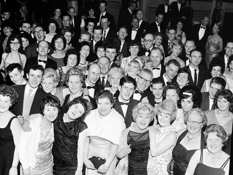 The SMT Ball in the Assembly Rooms in George Street in November 1959.