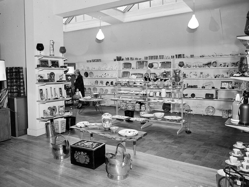 The gift department of Martin of George Street in March 1964.