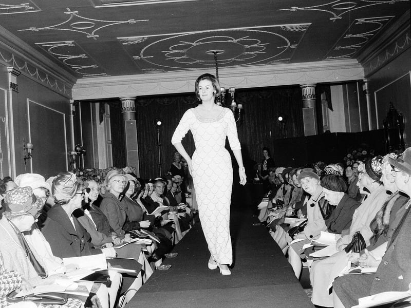 A fashion show at Anderson's of George Street in September 1964.