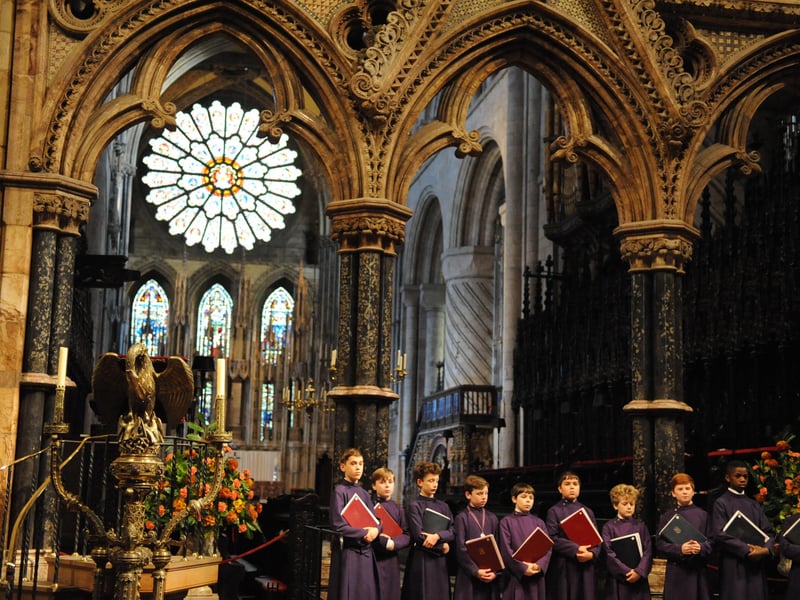 On Saturday February 28, Durham Cathedral is looking for the next generation of Choristers. This is a unique opportunity for any child in school years 2-6 to sing with the Choristers in the Cathedral. Children will get the chance to meet the current Cathedral Choristers, hear them sing, and then make music together. They will also have the opportunity to have a tour of the Cathedral, play the organ, and take part in craft activities.