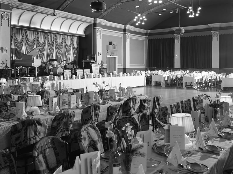 A ballroom in Mexborough, South Yorkshire, in 1968