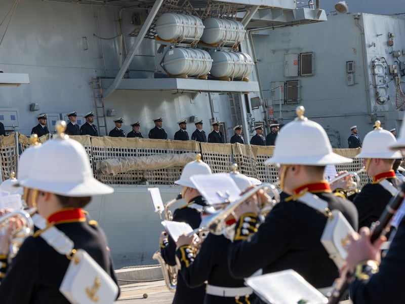 HMS Lancaster has been officially retired from the Royal Navy fleet in Bahrain after serving in the force for over 34 years.