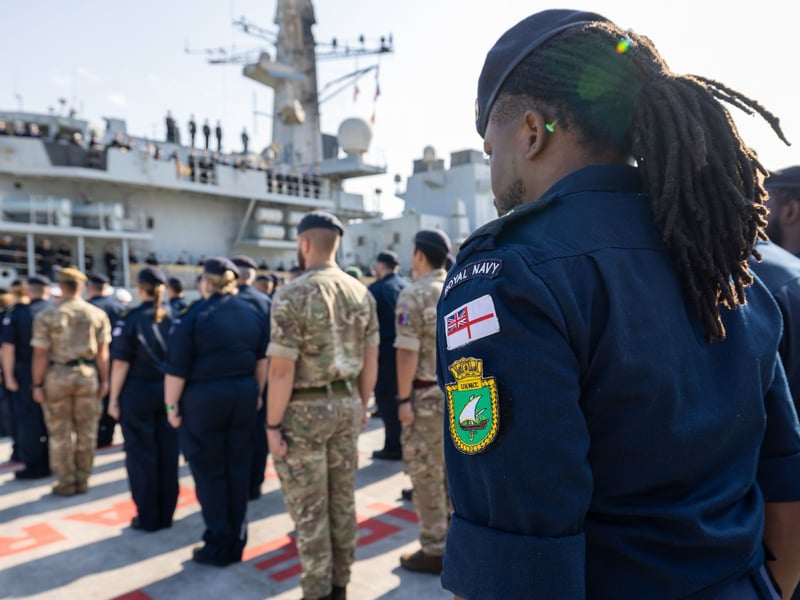 HMS Lancaster has been officially retired from the Royal Navy fleet in Bahrain after serving in the force for over 34 years.