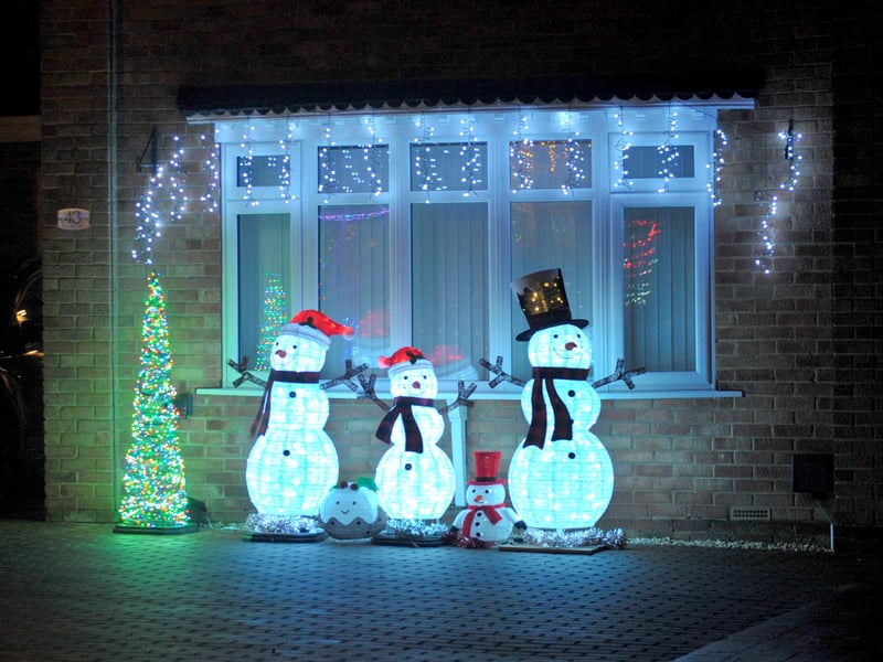 Residents have welcomed the festive spirit that the decorated houses are bringing.