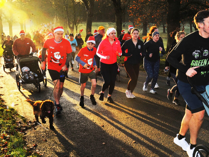 It was a beautiful morning to take part in the Parkrun.