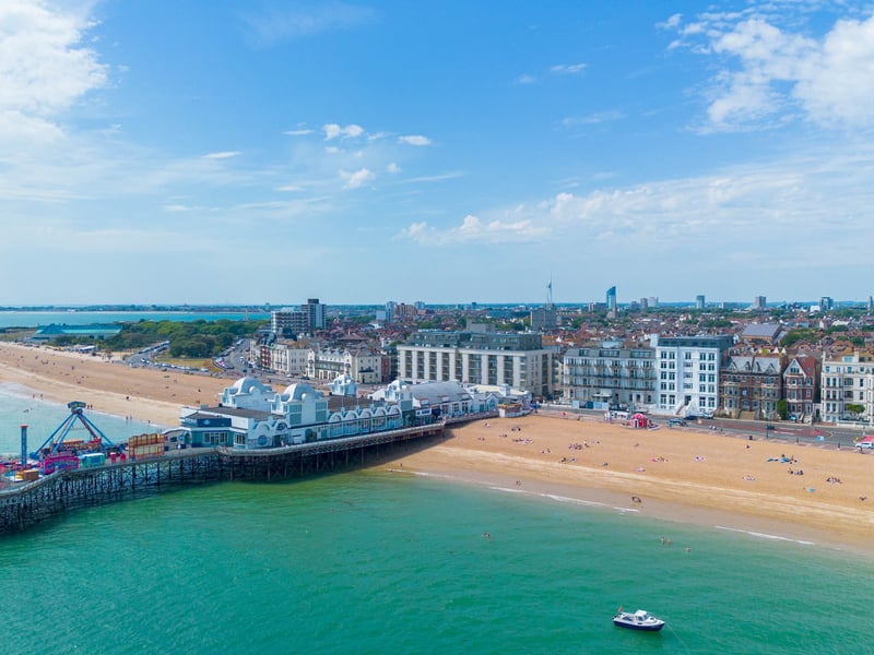 Southsea had a number of votes as the best place to live in Hampshire.