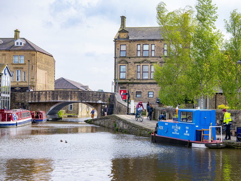 Skipton is the happiest place to live in Yorkshire, and the happiest in the whole of Britain, according to Rightmove's 2025 Happy at Home Index