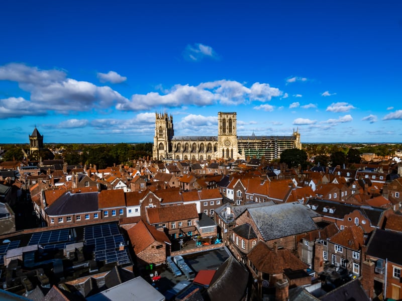 York is the 4th happiest place to live in Yorkshire, and the 57th happiest in Britain, according to Rightmove's 2025 Happy at Home Index