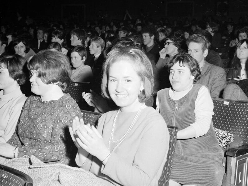 The audience at a Gene Pitney show at the ABC Cinema in Lothian Road in March 1967.