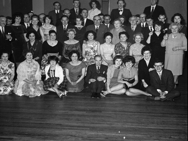 The Edinburgh Opera Company Christmas Party in the New Yorker Restaurant in 1963.