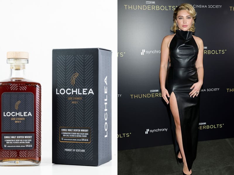 Jill Boyd of Lochlea said: “Florence Pugh. Like her I think our whiskies are modern classics: elegant, bold and playful.”