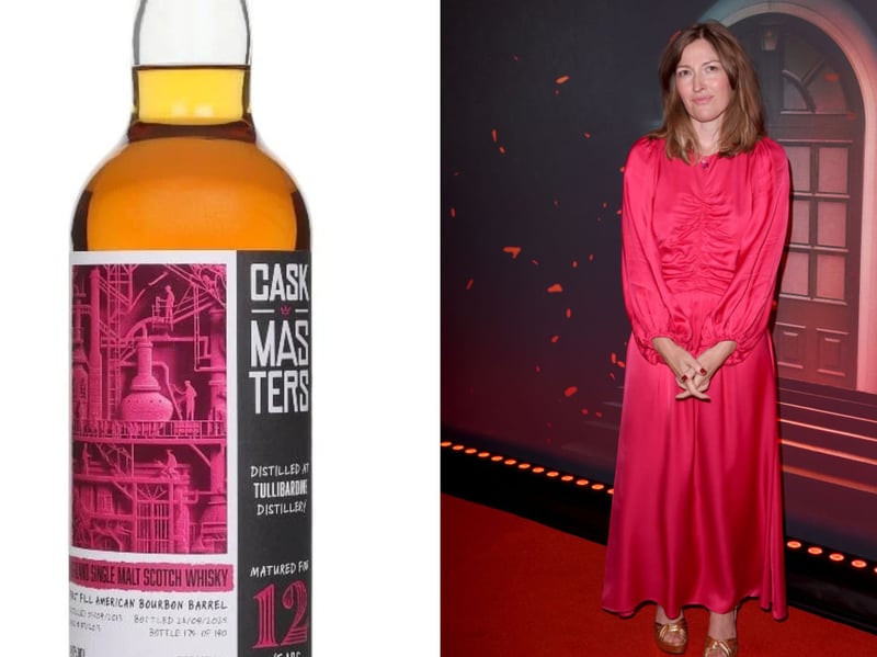 Minnie Parmiter who this year succeeded David Myles as distillery manager at Blackford-based Highland single malt distillery, Tullibardine thinks their whisky is most like Scottish actor Kelly Macdonald.
