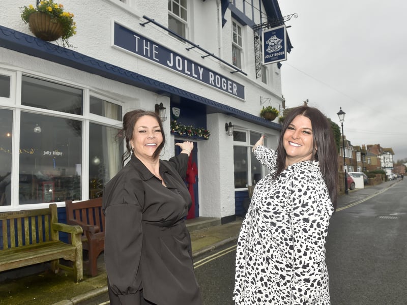 The Jolly Roger in Priory Road, Gosport, has undergone a mini refurbishment otherwise known as a 'sparkle'.


Pictured is: (left and right) Landlords Melissa Cross and and Pru Hennessey


Picture: Sarah Standing (161225-3779)