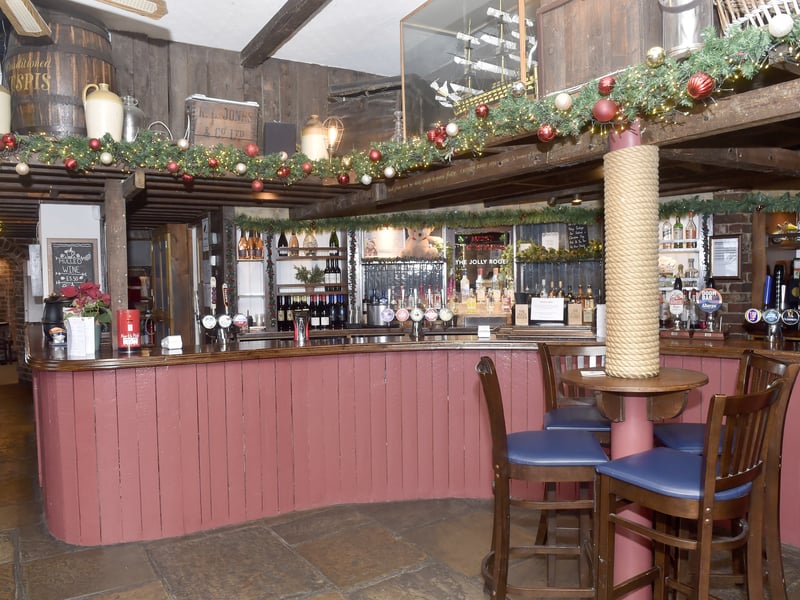 The Jolly Roger in Priory Road, Gosport, has undergone a mini refurbishment otherwise known as a 'sparkle' at the pub.


Picture: Sarah Standing (161225-3779)
