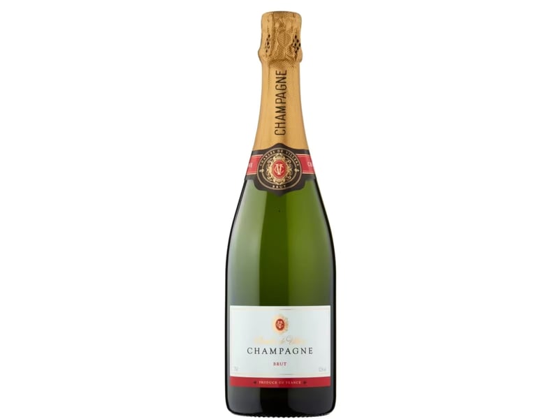 Morrisons usually charge £25 for a bottle of Charles De Villers Champagne, but you can bag it for £18 with a More Card. However, there's an even better deal in-store only at the moment - with a bottle down to just £12.50.