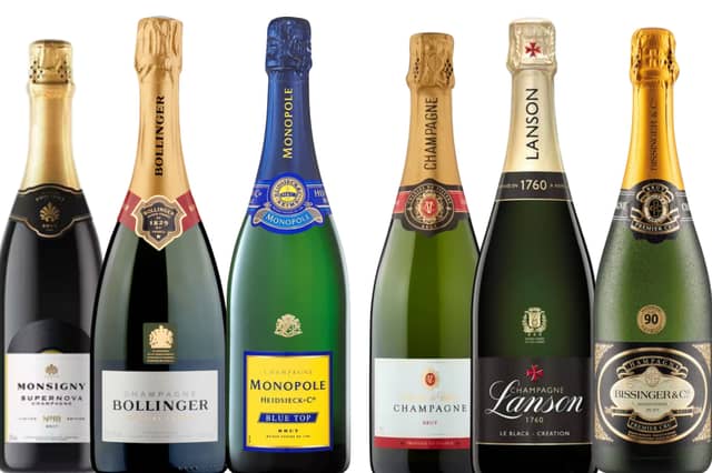 There are some great champagne deals about this year.