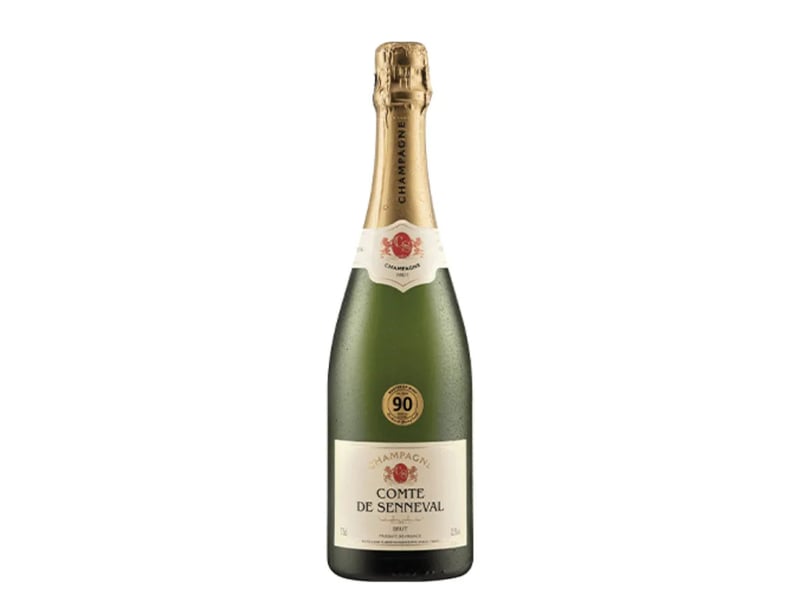 Lidl often make headlines with their festive Champagne deals and this year is no different. With Lidl Plus you can get a bottle of Comte de Senneval Champagne for just £9.99. That's significantly less than a couple of pints in some pubs.