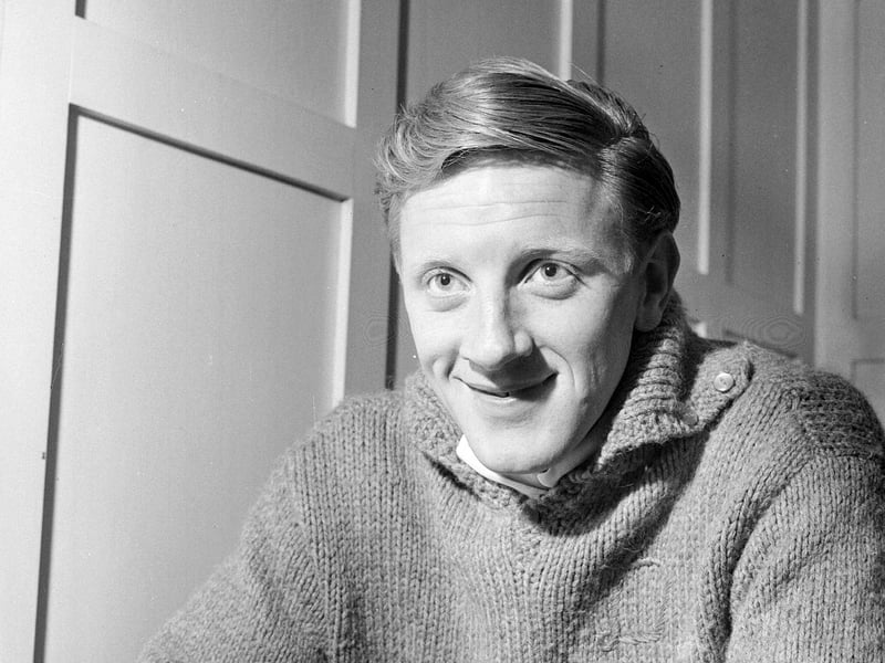 Hearts footballer Don Kerrigan in the treatment room at Tynecastle in July 1965.