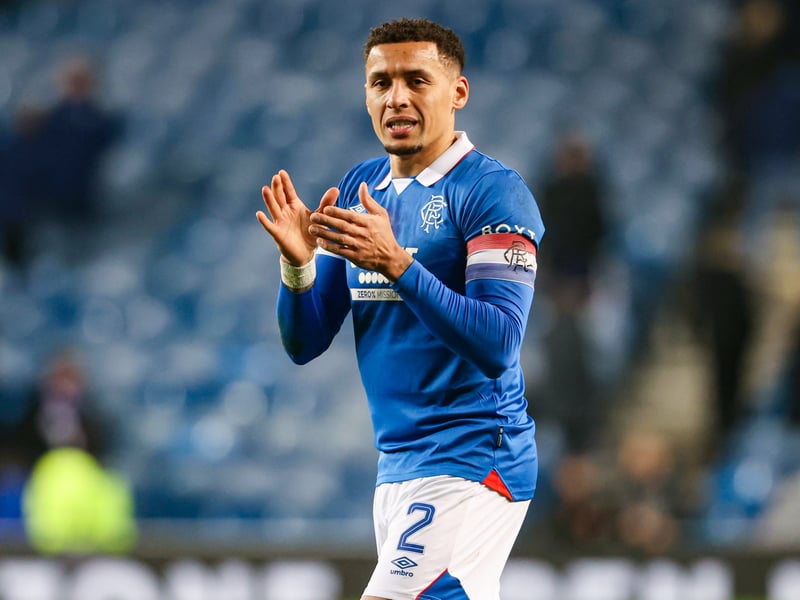 He's out of contract in the summer, but the Rangers skipper is still the club's first choice right-back, with Max Aarons failing to impress since arriving on loan in the summer.
