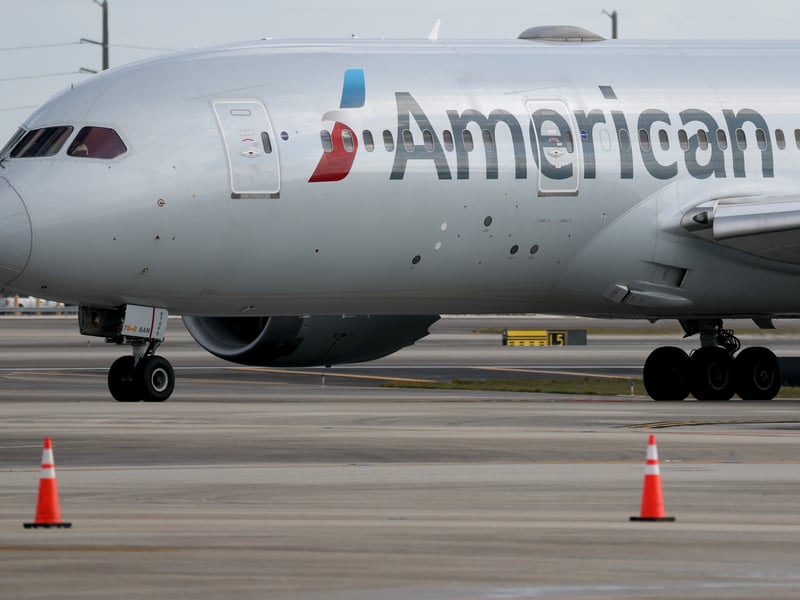 74 per cent of flights were on time for American Airlines and Vueling.