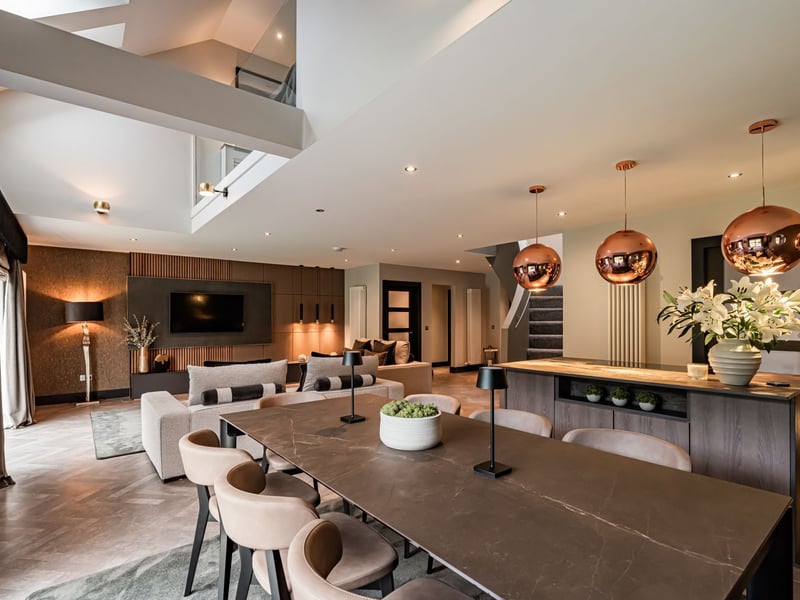 This detached bungalow in Swanston Gardens, Fairmilehead,
was the most viewed home in 2025. The home has been expertly extended and upgraded and is designed perfectly for modern family living. The open-plan kitchen and living area features herringbone flooring, vaulted ceilings and Dekton worktops. It was on sale for offers over £865,000 and is currently under offer