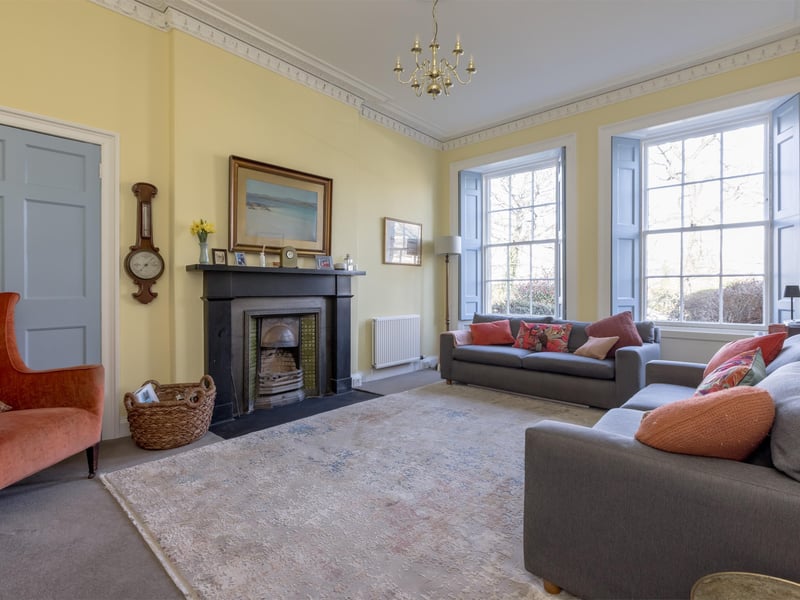 This impressive Georgian semi-detached home in the sought-after Portobello comes in at fifth place. It is situated in the heart of the town close to the High Street and beach. With five bedrooms and bright, airy living spaces - it's a truly magnificent family home. It sold with offers over £875,000