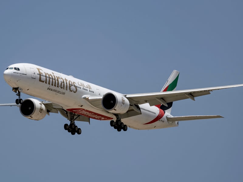 78 per cent of flights were on time for Emirates (an average of Q1 and Q2 as data was unavailable in Q3).
