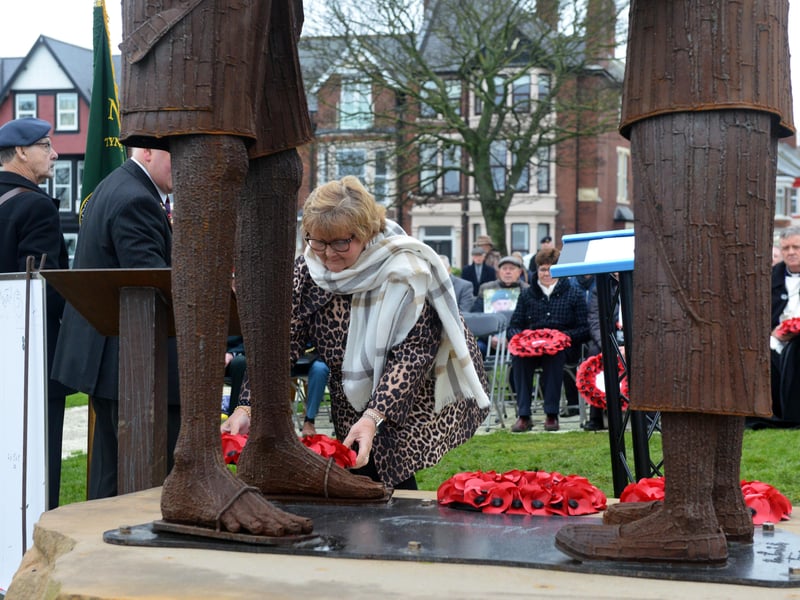 The artwork honours all Japanese POWs, many of whom continued to suffer extreme conditions, disease and torture in Japan months after VE Day celebrations in Europe.