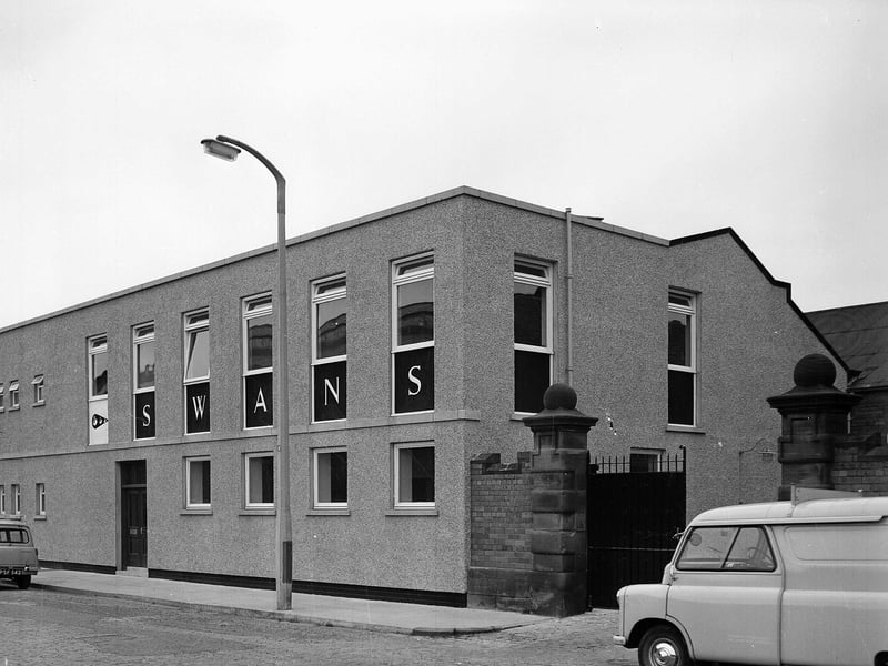 Swan's new offices in Gorgie in June 1963.