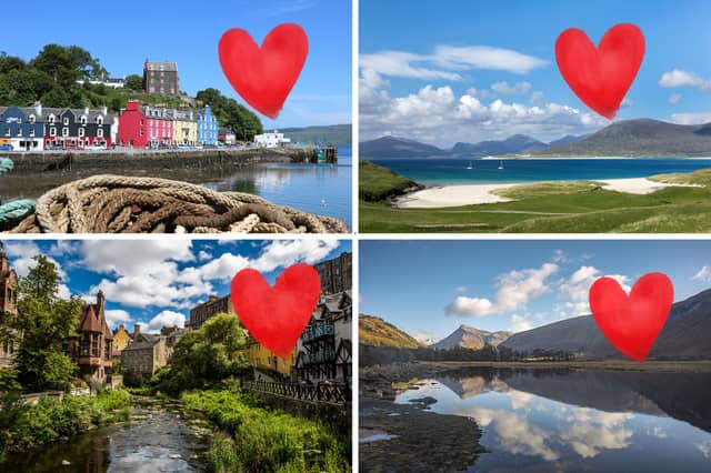 Scotland is a romantic place.