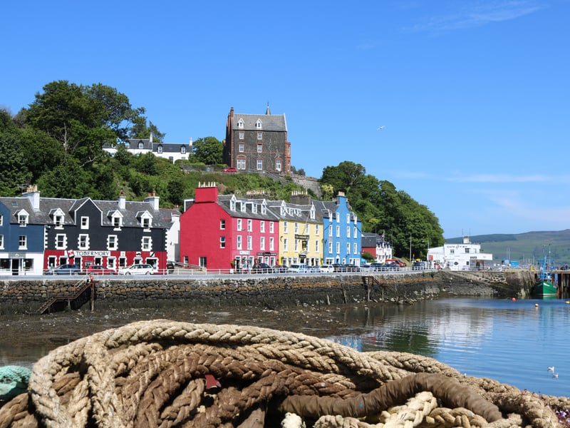 The Isle of Mull ranked seventh, receiving 192,000 hashtags and offering a perfect blend of remote island charm and easy access. Located just off Scotland's west coast, Mull is home to colourful harbour towns like Tobermory (famous for its rainbow-painted buildings), dramatic coastal cliffs, and even a fairy-tale castle, Duart Castle, which has stood for over 800 years. The island is best known for its wildlife, including puffins, eagles, and whales, which can act as a cover story if you're trying to keep the true nature of your visit a surprise.