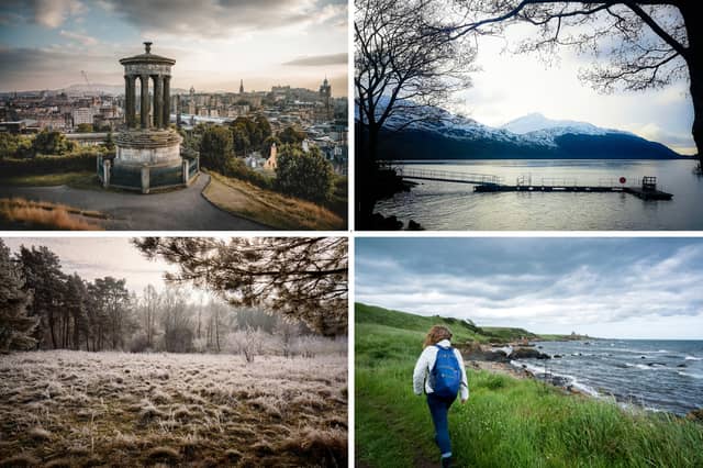 Scottish winter walks.